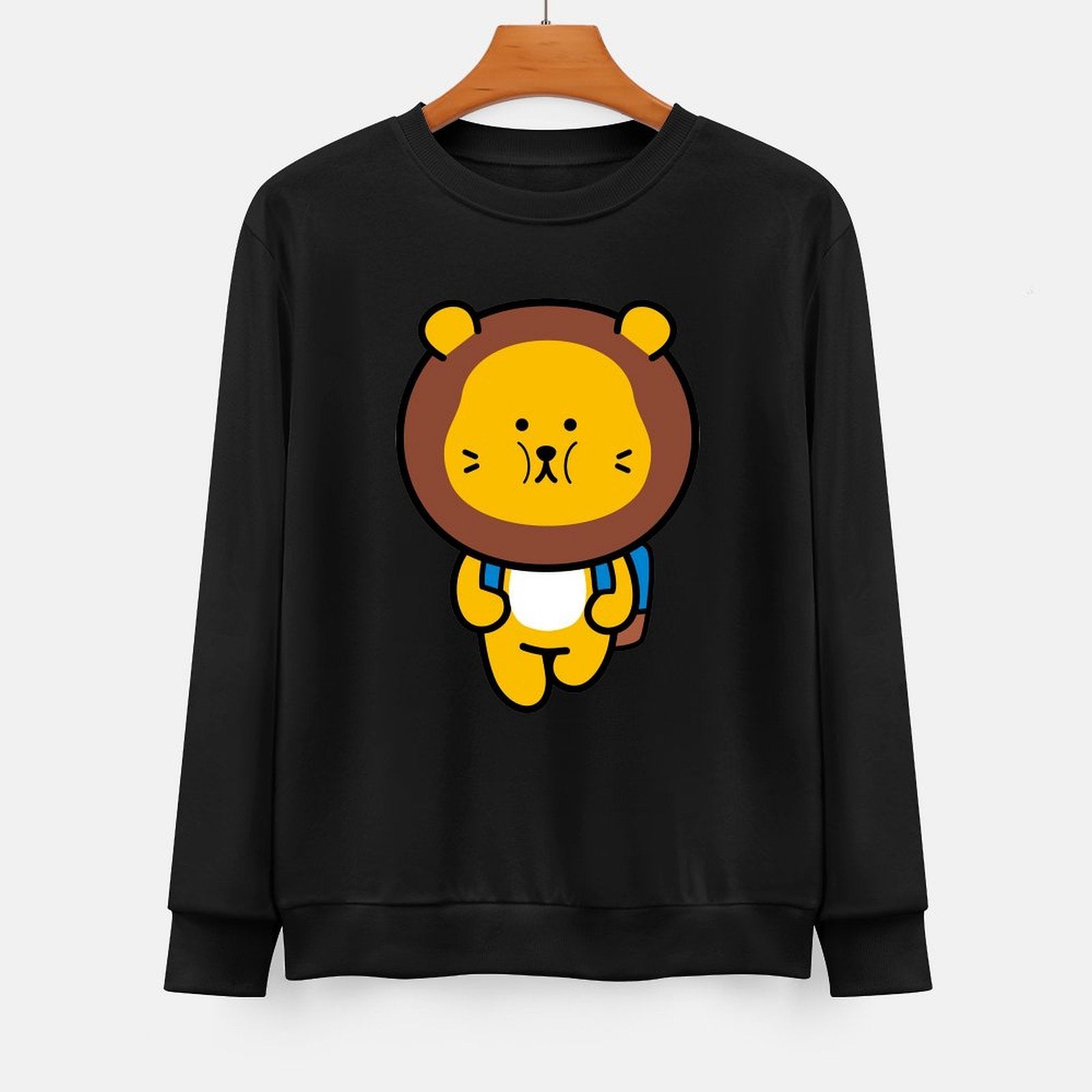 Front Patterned Long Sleeve TopLong Lasting EverydayFit